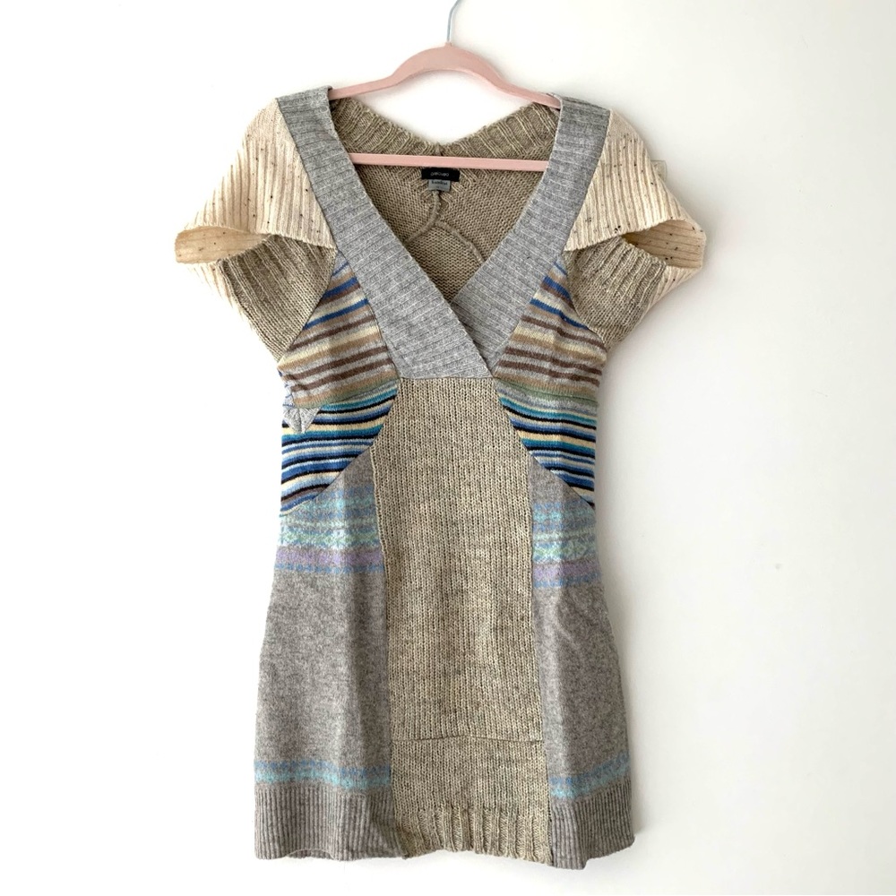 Mini Sweater Dress Tunic by Preloved